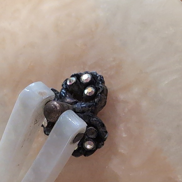 Wilardy Vintage 1950's  Pearlized Lucite Purse Satchel Handbag - Picture 2 of 8